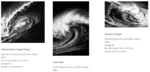 Robert Longo, Monster Wave, Hell's Gate, Serpent's Tongue, Galerie Jeanne